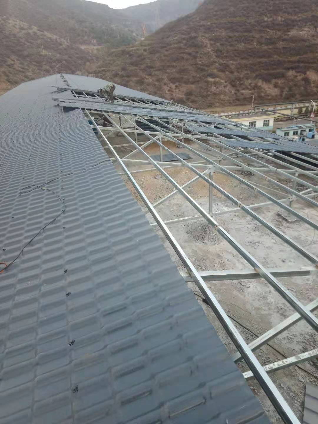 樹脂瓦施工現場 樹脂瓦施工現場